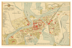 Historisk karta Karlstad