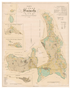 Karta över Vimmerby 1861