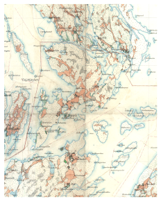 Historisk karta Djurö