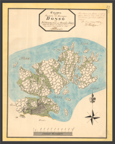Historik karta Donsö