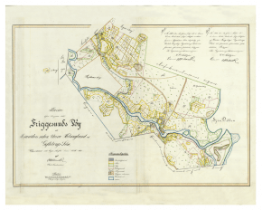 Historisk karta Friggesund