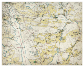 Historisk karta Grödinge
