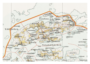 Historisk karta Svartsö