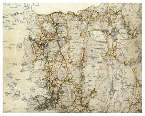 Historisk karta Kullvik Särö