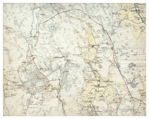 Historisk karta Lillhärad