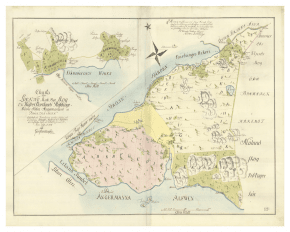 Historisk karta Locknö by