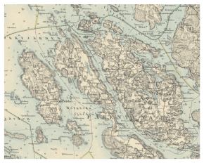 Historisk karta Mälaröarna