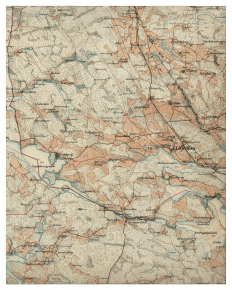Historisk karta Mellösa