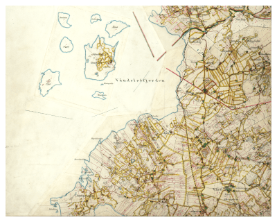 Historisk karta Värö