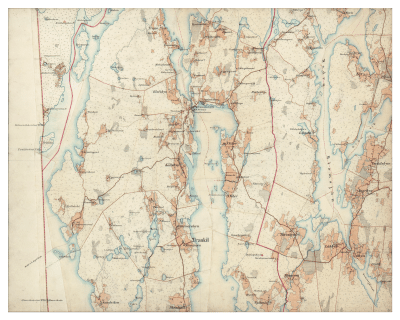Historisk karta Lennartsfors