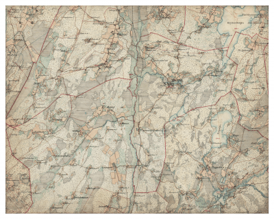 Historisk karta Limmared
