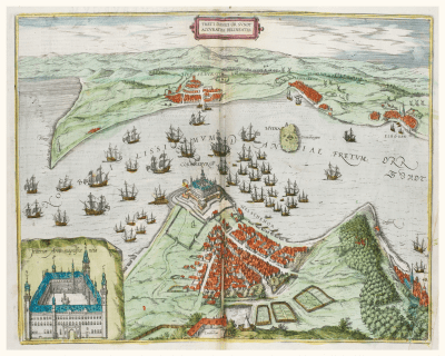 Historisk karta Öresund