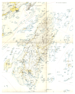 Historisk karta Ornö