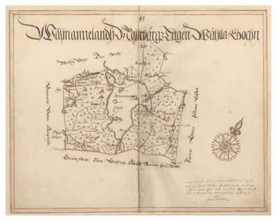 Historisk karta Ängelsberg